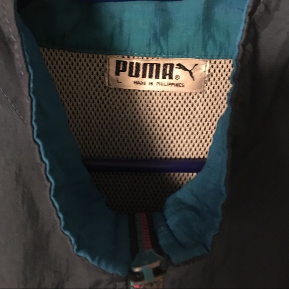 💥SOLD💥 Vintage 90’s Puma Windbreaker Jacket (L) - Picture 4 of 4